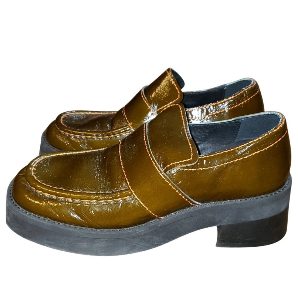 E8 By Miista Lib Loafer In Khaki - Picture 5 of 11
